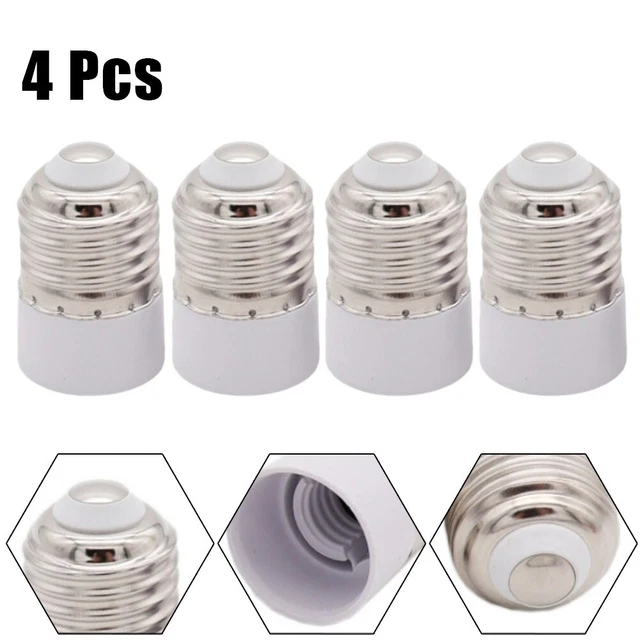 Lampenfassung Halter Adapter Beleuchtung Teile Zubehör Zuhause 4 Stück