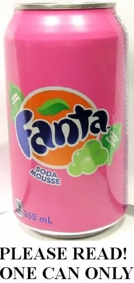 Fanta Creme Soda Kanada Volle Kanadische Zweisprachig French Englisch 2016 355ml