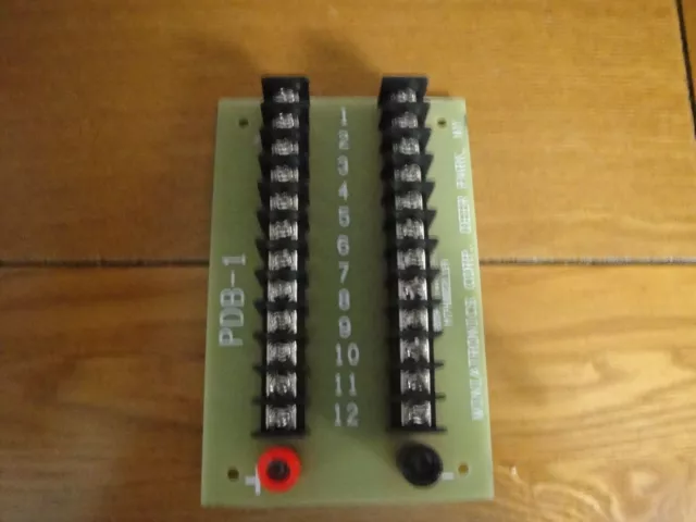 Miniatronics Corp PDB 1 12 position Power Distribution Block