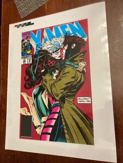Marvel: X-Men # 24 COVER | Rare Color Production Art by Andy Kubert