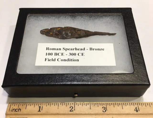 Ancient Roman Spearhead 2000 Years Old! Field Condition! Unique Christmas Gift!