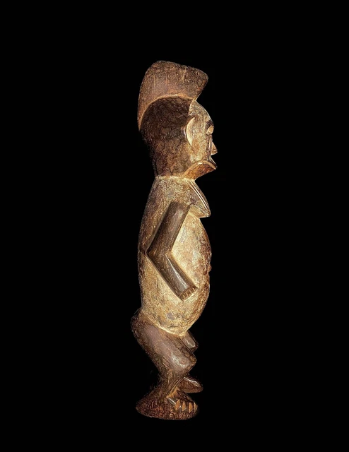 Carved from a single handcrafted piece of wood Figure male Metoko Ntanda-4234
