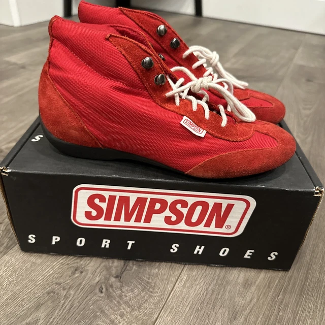 Vintage Simpson Racing Shoes FOR SALE! - PicClick display picture 1