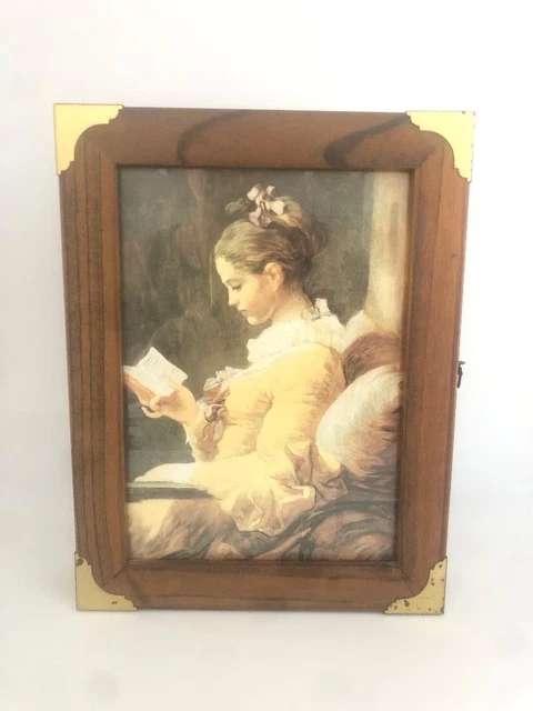 Boîte à Clés En Bois Forme Cadre Photo 26x19.5x5.6 Cm - Neuf MegaCrea DIY - Déco Rangement