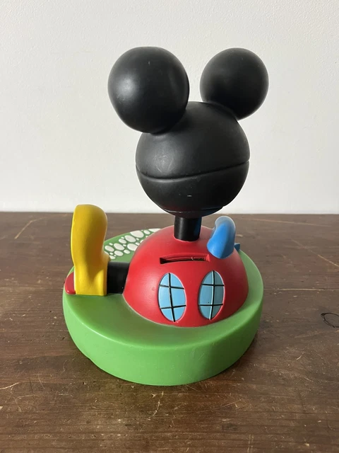 Tirelire Mickey – Thermoplastique – Occasion Excellent État – Enfant
