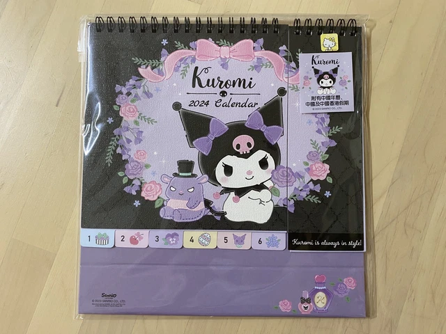 2024 CALENDAR KUROMI_SANRIO Desk $20.80 - PicClick