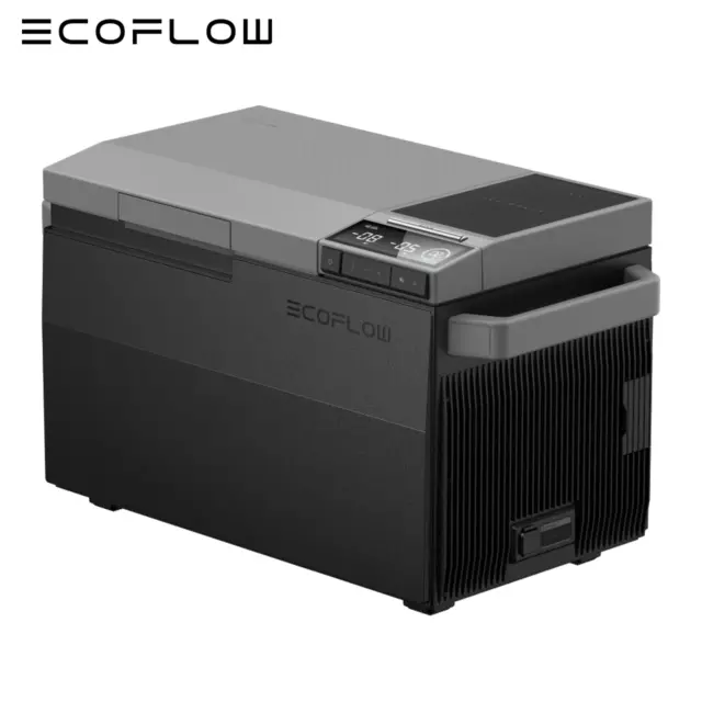 EcoFlow GLACIER Dual Zone 38L Fridge Compressor Mini Freezer 18 Cubes Ice Maker 3