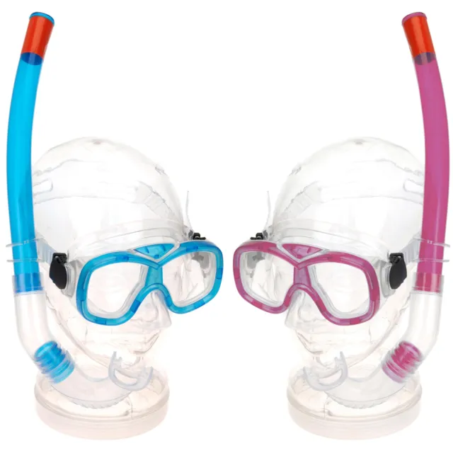 Schnorchelset für Kinder  - Kinder Schnorchel & Taucherbrille im Set  - 2 Farben