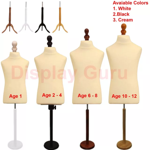 Mini Tailor Dummies Dummy Dressmaker Mannequin Bust Display Stand Female  Male