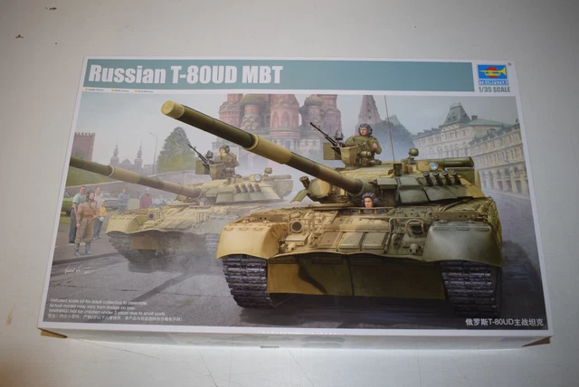 TRUMPETER 09527 RUSSIAN T-80UD MBT 1:35 NEU mit OVP EUR 54,95 - DE