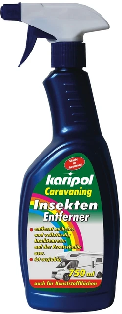 3x Karipol Caravan Wohnwagen Boote Insektenentferner 750 ml