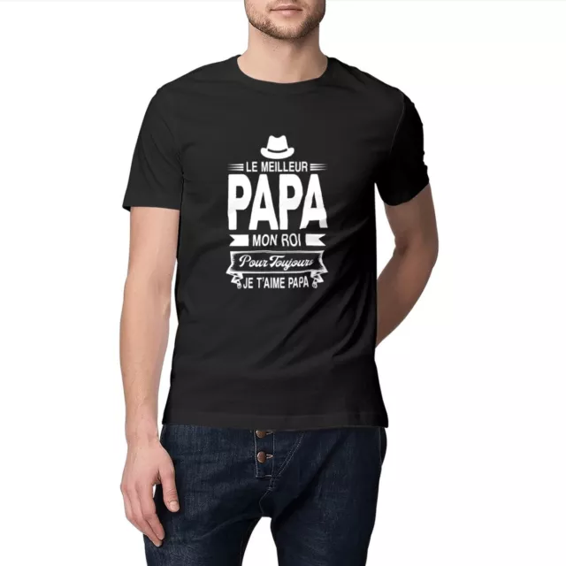 le roi de la chasse, cadeau chasseur, papa,papy' T-shirt Homme