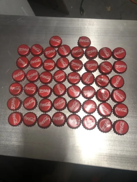 Coca Cola Bottle Caps Used 50
