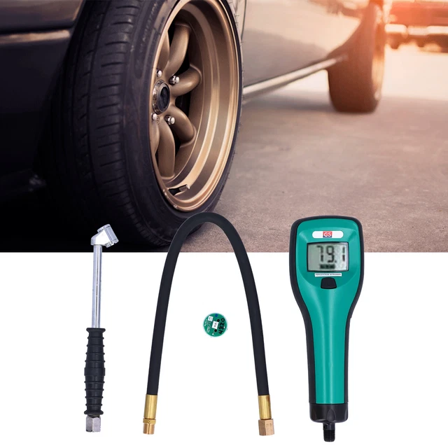 Rilevatore di gas portatile gomma lega di acciaio ABS per testare pneumatici automobilistici