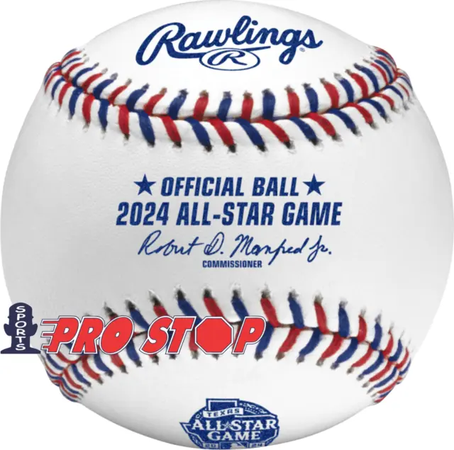 2024 Rawlings Official ALL STAR Game Baseball TEXAS RANGERS  - Boxed