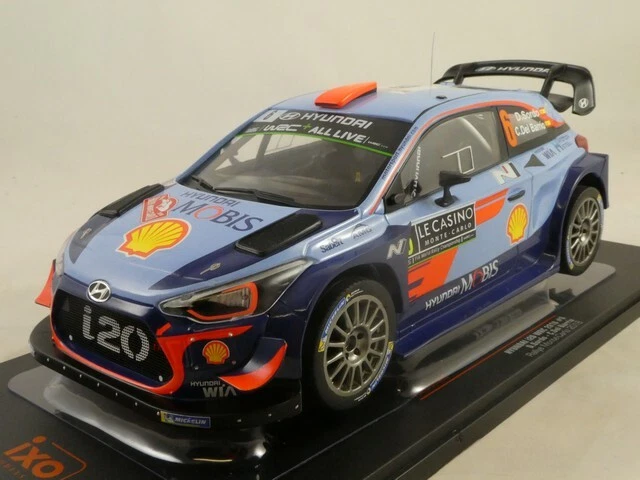 IXO Hyundai I20 Sordo Rallye Monte-Carlo 2021 - 1/43 WRC - Miniature Neuve