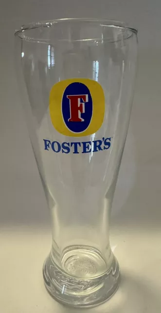 Fosters Beer Glass / Pilsener  Collectible 285 mL Preowned Free Postage