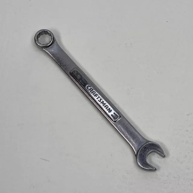 Craftsman Tools 3/8in Combination Wrench 12 Point 44693 VA Made In the USA