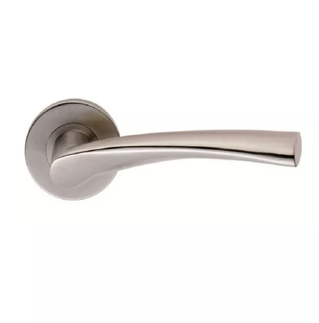 EUROSPEC Stainless Steel Door Handle satin Finish