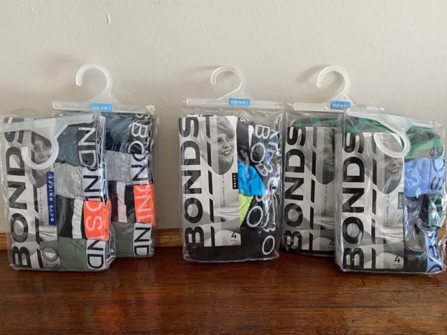 Bonds Briefs Boys Size 8-10 Listing is for 20 Pairs