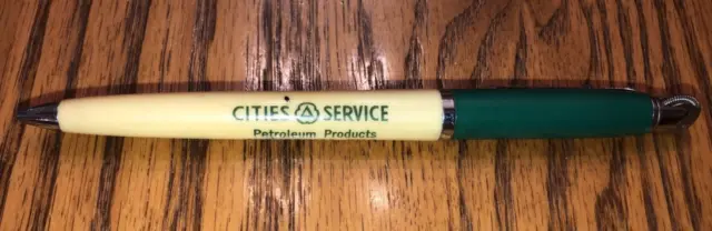 vintage Cities Service Gas Station Advertising pencil