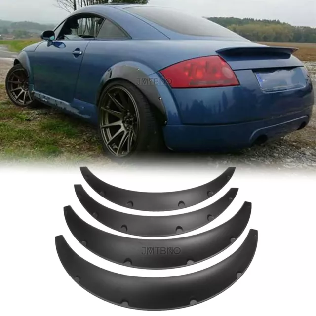 For Audi TT MK1 RS A4 A5 A6 Fender Flares Extra Widebody Wheel Arches 3.2" 80mm