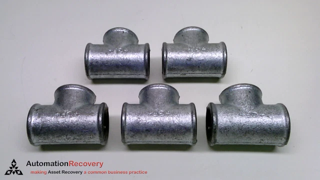 Georg Fischer 770130206  Galvanized Tee Fitting, 1" Bspp, See Desc #219586