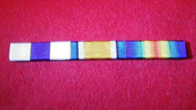 Volle Größe Britische Militärmedaille Bänder VIKTORIANISCH C19., 6 Zoll