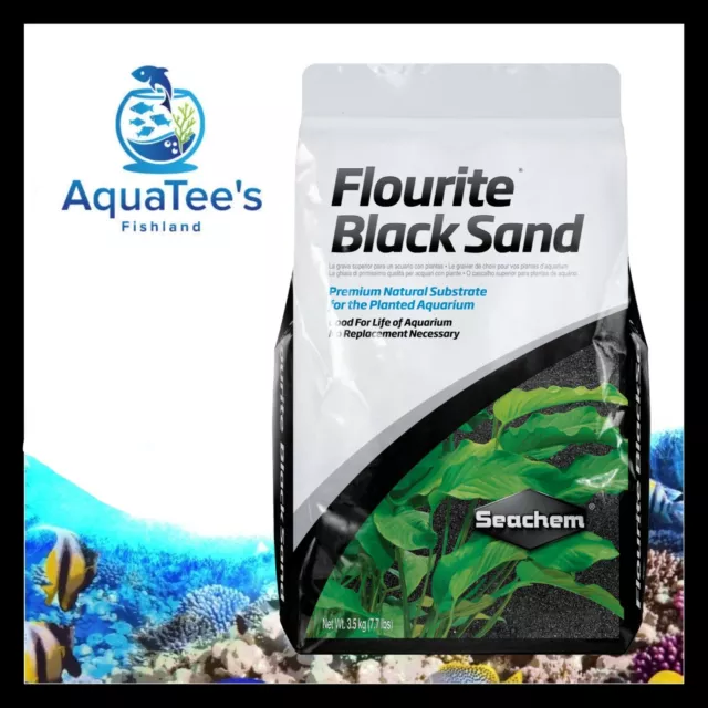 Seachem Flourite Black Sand Substrate 3.5kg