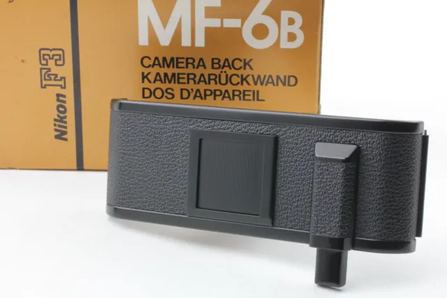 [Sin usar] Cámara trasera Nikon MF-6B para puerta trasera F3 MD-4 de JAPÓN