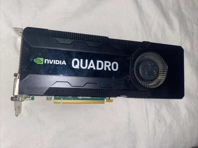 HP NVIDIA QUADRO K5000 GRAPHICS CARD 699126-002 4GB GDDR5 PCI-e DVI-I  2x DP