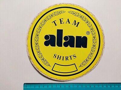Autocollant Nanni Foltran Team Alan Shirts Timbre Vintage 80s Original 