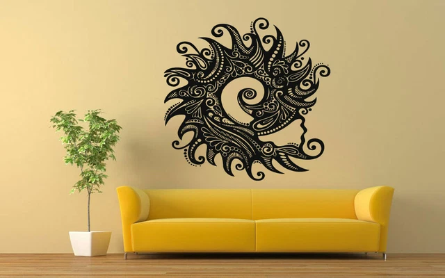 Wall Vinyl Sticker Decals Mural Room Design Art Seashell Sea Ocean Decor  bo744