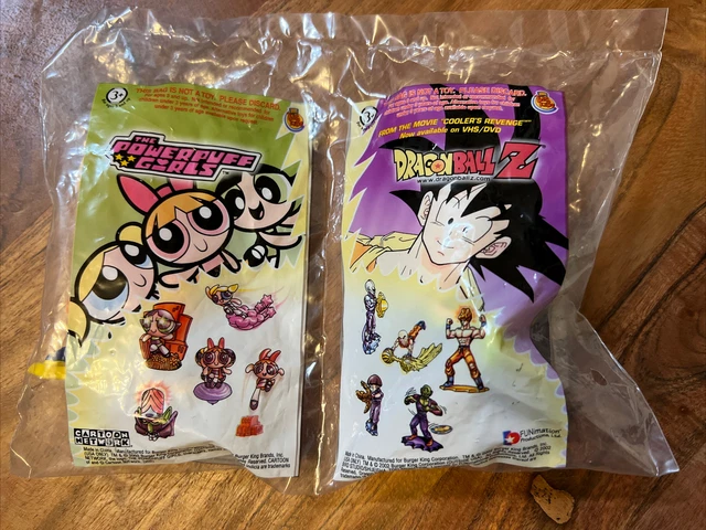 Dragon Ball Z And Powerpuff Girls Burger King Toys 2002 New In Unopened Bag 1000 Picclick