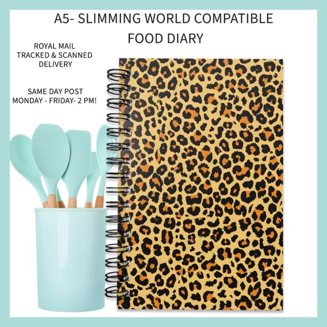 Slimming World Compatible Food Diary Diet Planner Weight Loss Tracker Journal A5