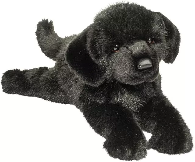 Jake 21" DLUX Black Lab Douglas Dog Stuffed Animal Plush Cuddle Doll Puppy Pup