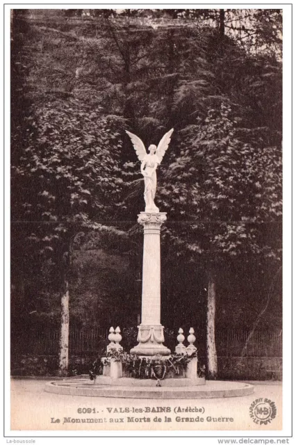 MILITARIA - 14-18 - monument aux morts de val les bains