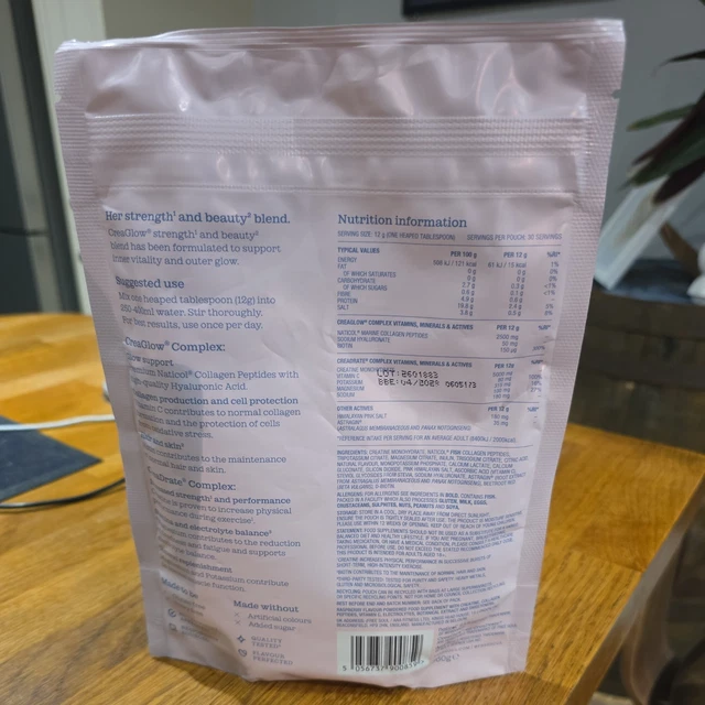 FREE SOUL CREAGLOW Raspberry 360g – Creatine + Collagen – New & Sealed ...