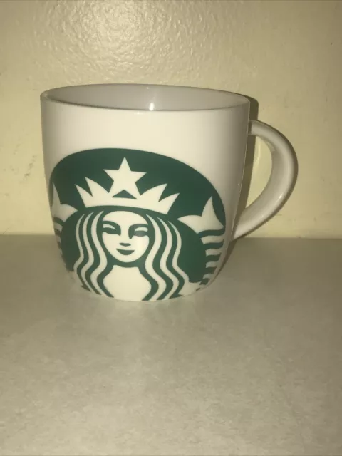 NEW STARBUCKS Coffee Mug Cup 2017 Green Mermaid Siren Logo 14oz Ceramic Barrel