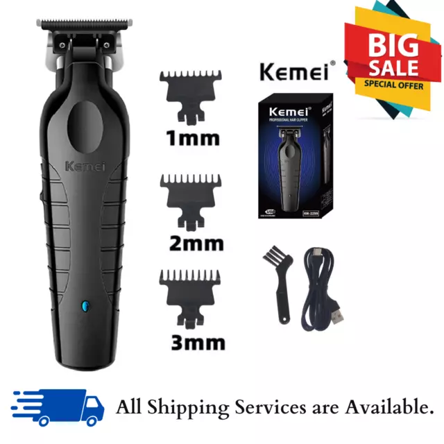 Kemei-2299 Cordless Hair Trimmer & Clipper Professional Electric Cutting Machine