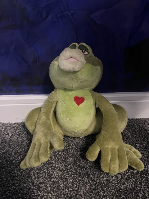 DISNEY PRINCESS AND & The Frog Prince Naveen Talking Kissing Plush Soft Toy  12 £8.99 - PicClick UK