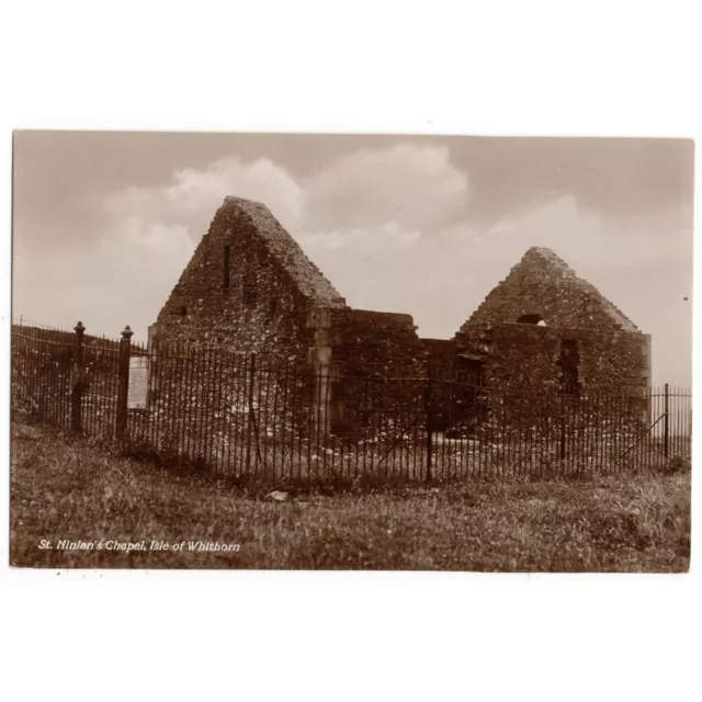 ISLE OF WHITHORN St Ninian's Chapel RP Postcard, Unused