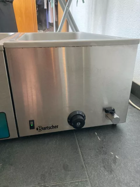 2 Warmhaltegeräte von Bartscher Typ Bain Marie 1x1/ GN - 200207 mit Ablaufhahn