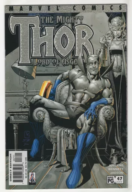 Thor #47 (May 2002, Marvel) [Gargoyle] Dan Jurgens, Joe Bennett v