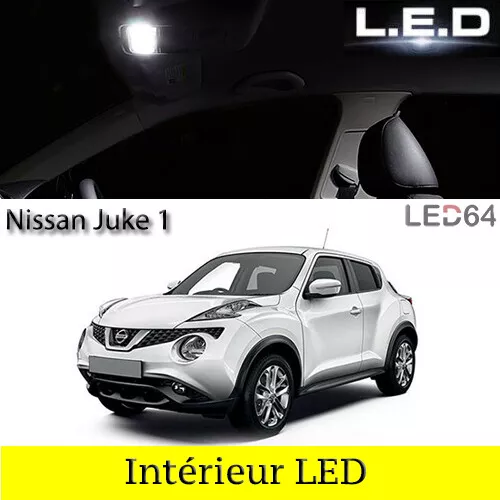 Kit ampoules à LED pour l'éclairage intérieur blanc Nissan Juke 1