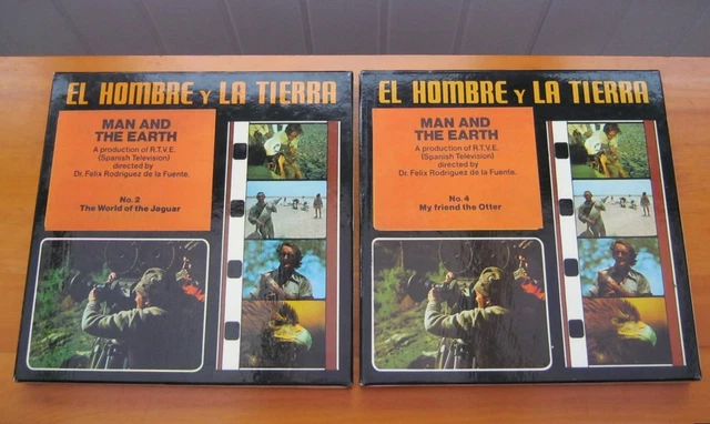 Super 8 Reel Aries Films: Man & Earth: World of the Jaguar / My Friend the Otter