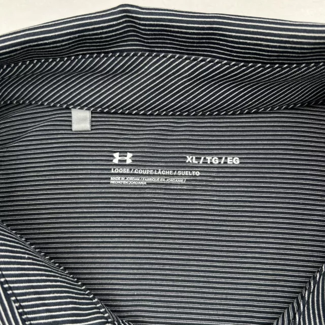 UNDER ARMOUR POLO Shirt Adult Extra Large Blue New York State Police ...