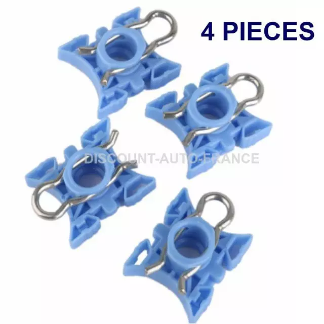 4x CLIPS SUPPORT GUIDE LEVE VITRE BMW  E36 E92 E93 Z1 Z3 Z4 E85 E86