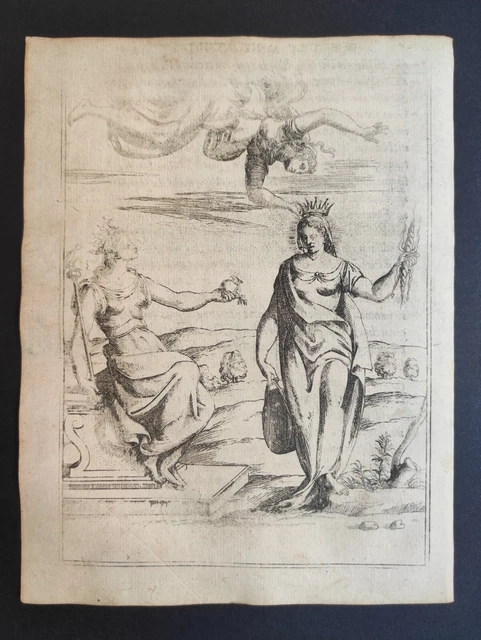 Giunone con Corona, Dei Antichi Cartari, Bolognino Zaltieri, Stampa 1571