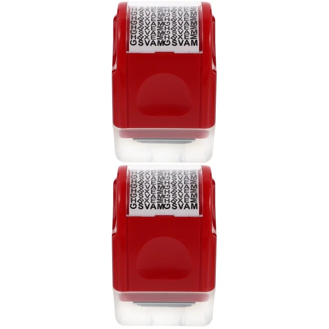 2 Pcs Tampon De La Poste Timbres Sceau Confidentialité Phoque
